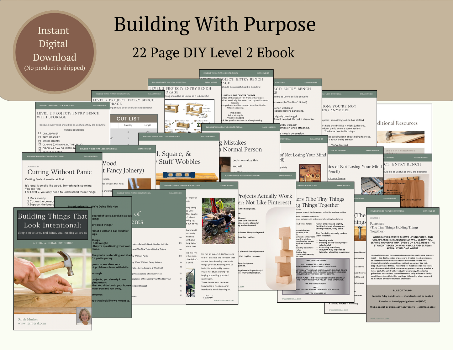Building Things That Look Intentional – Beginner Woodworking Projects & Skills (Level 2 DIY Guide)