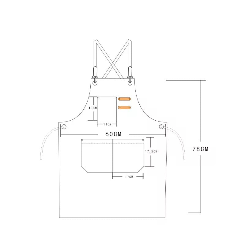 The “I Actually Cook” Waterproof Canvas Apron