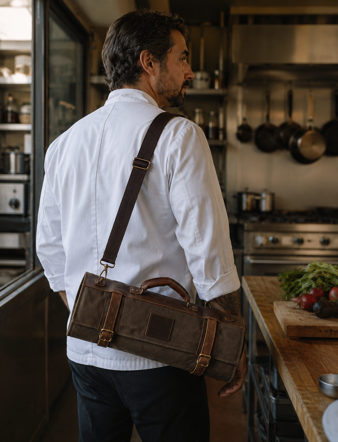 The Maker Roll™ | Personalized Waxed Canvas Tool Roll