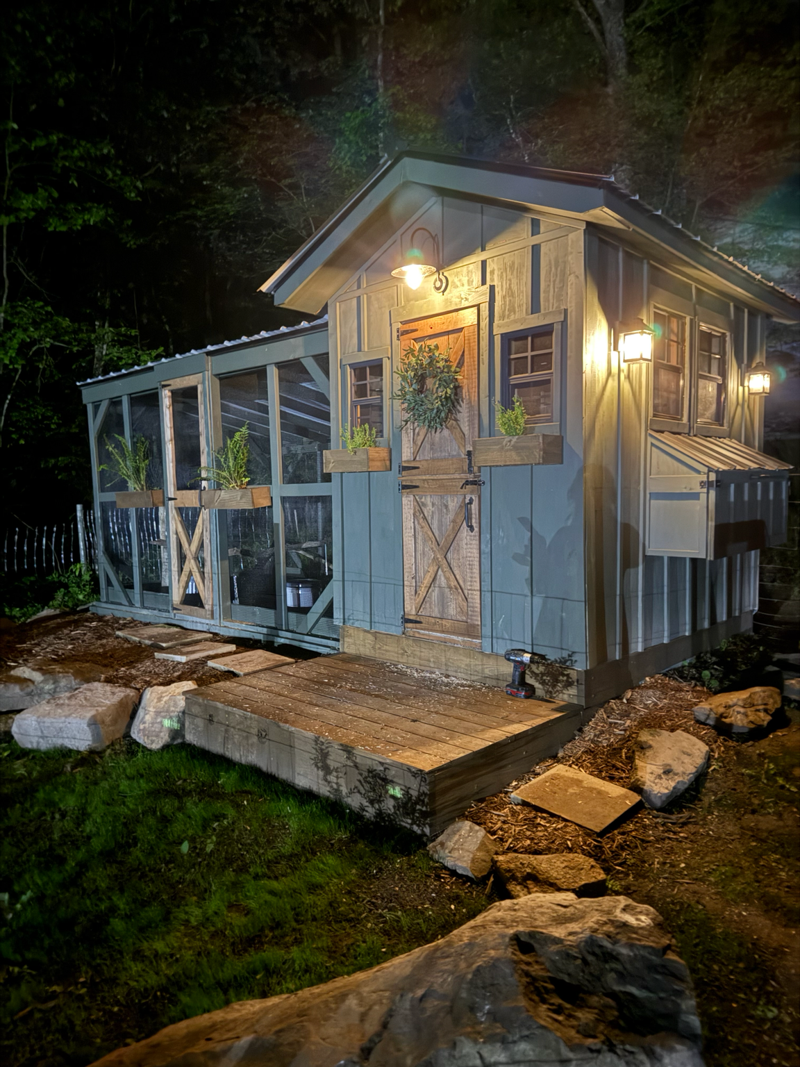 DIY Faux Dutch Door Plans for Chicken Coops | Beginner-Friendly PDF Blueprint with Cut List, Materials & Assembly Guide
