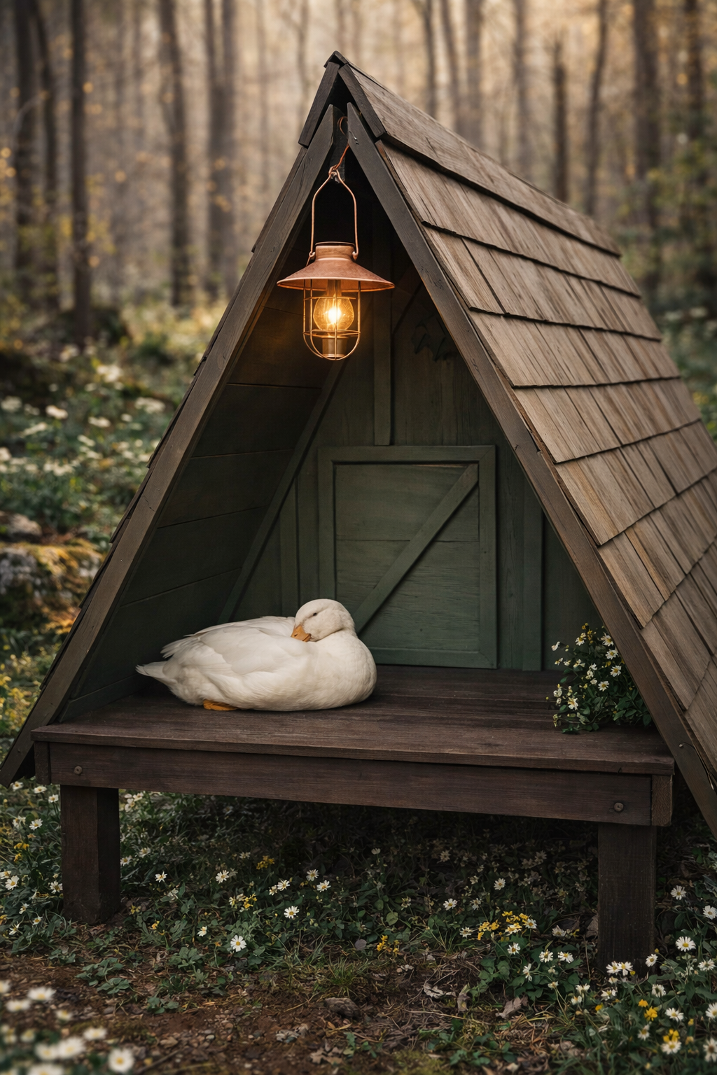 DIY Duck House Plans (8x4 A-Frame) – Beginner-Friendly Blueprint with Step-by-Step Instructions, Materials List & Cut Guide