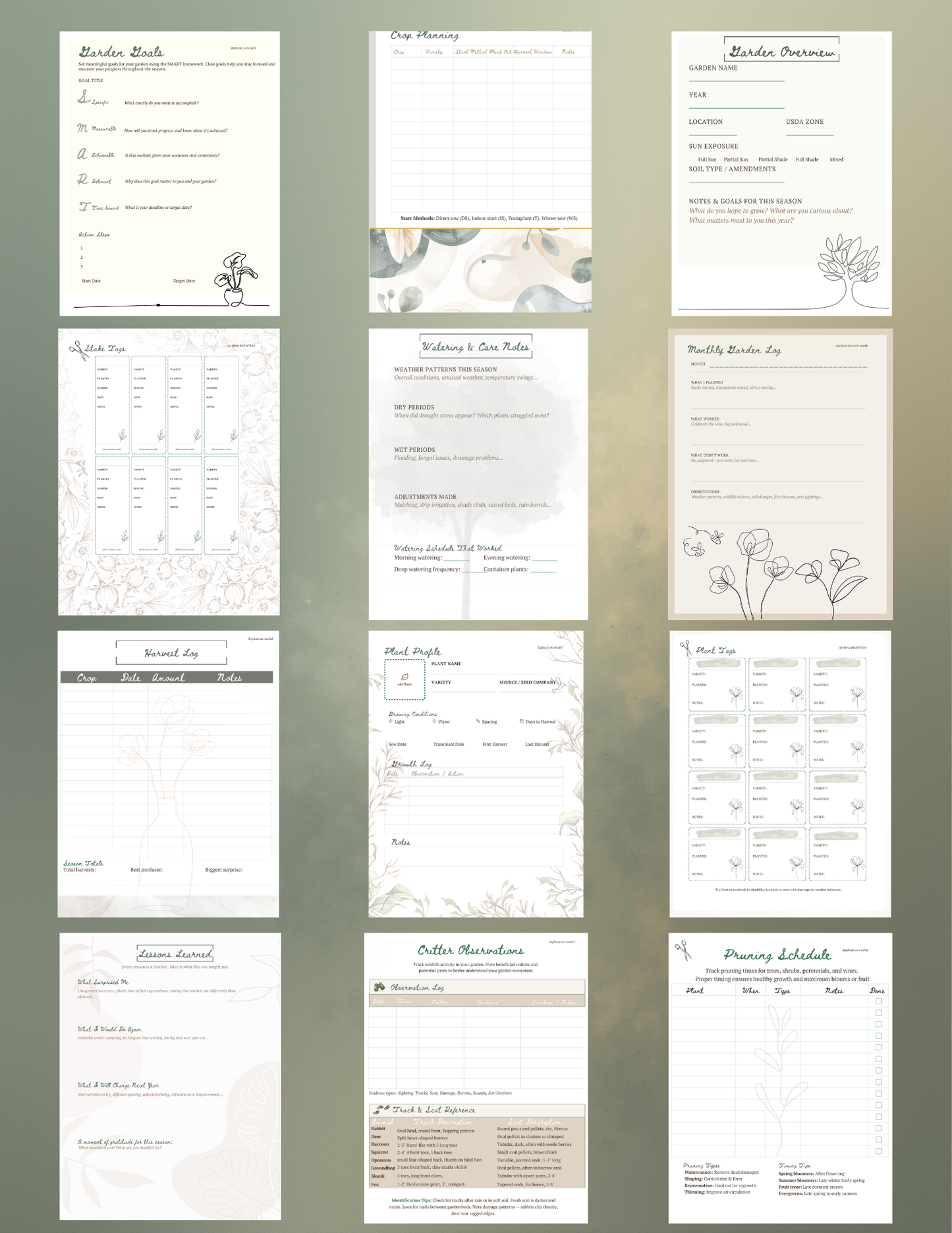 The Garden Planning Toolkit