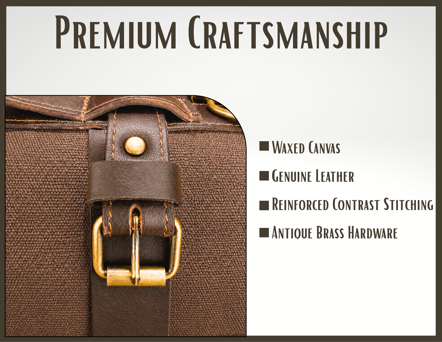 The Maker Roll™ | Personalized Waxed Canvas Tool Roll