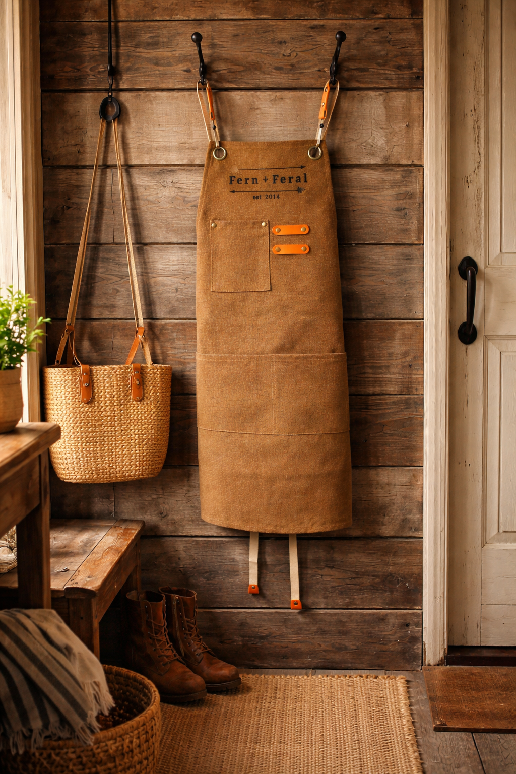The “I Actually Cook” Waterproof Canvas Apron