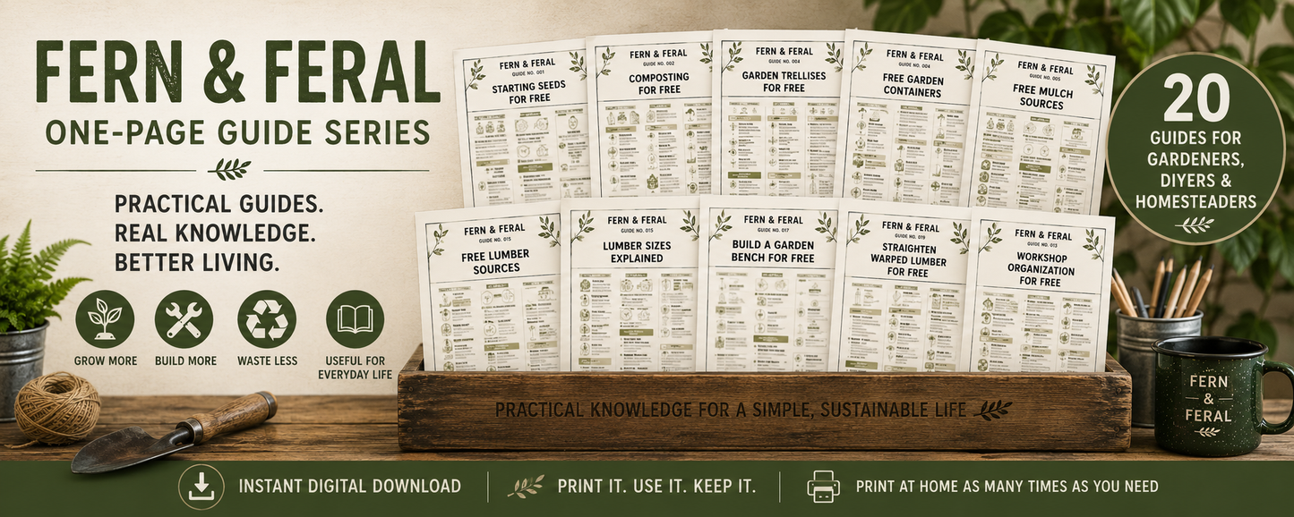 Wood Identification Printable Guide | How to Choose Lumber PDF | Woodworking Cheat Sheet | DIY Shop Reference