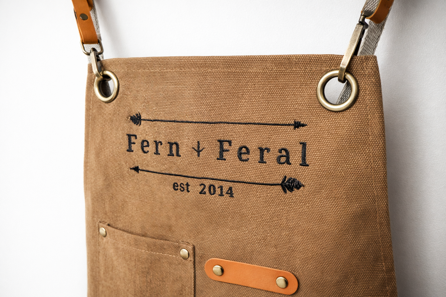 The “I Actually Cook” Waterproof Canvas Apron
