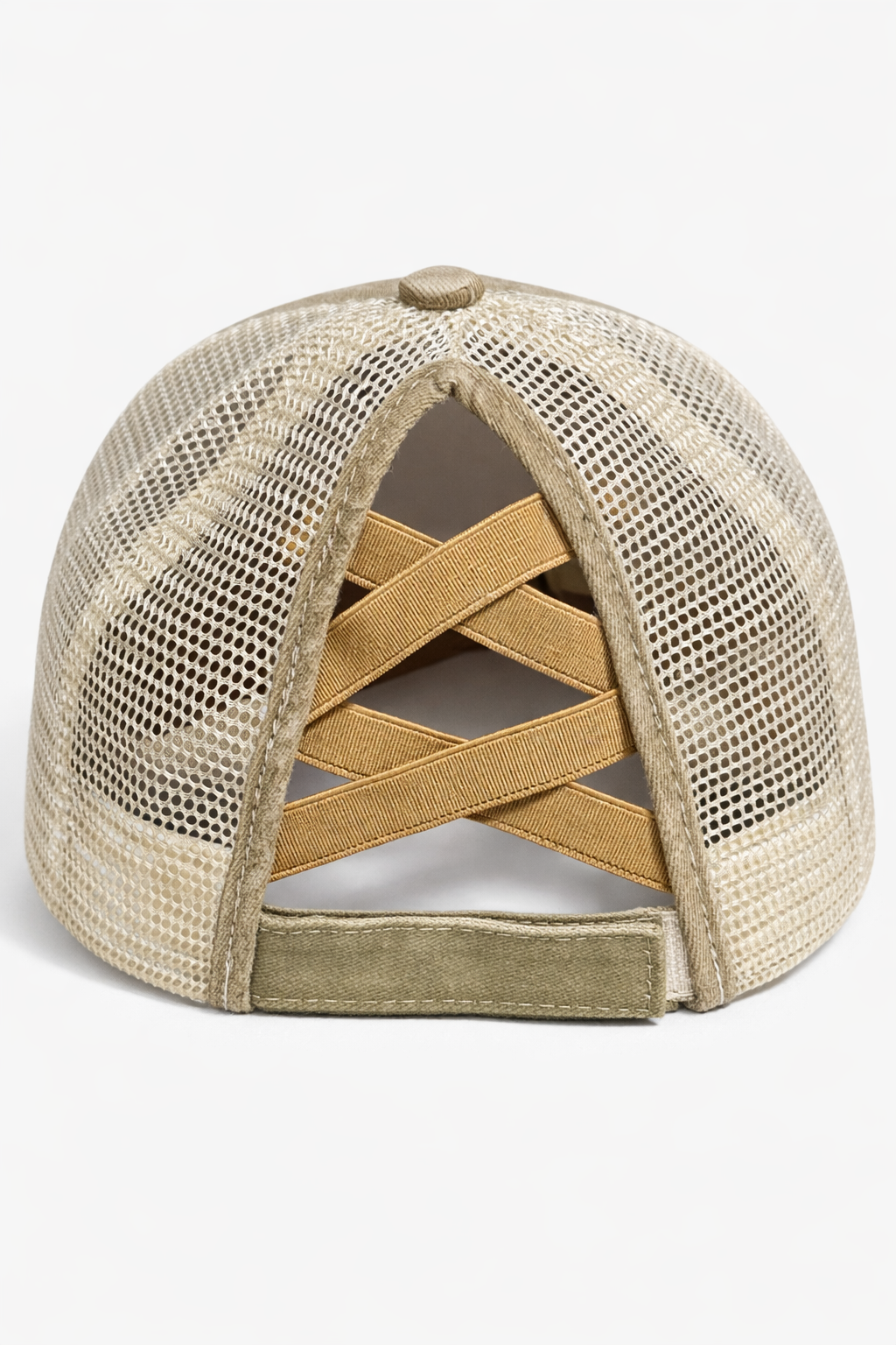 Women’s Distressed Trucker Hat (High Ponytail Approved)