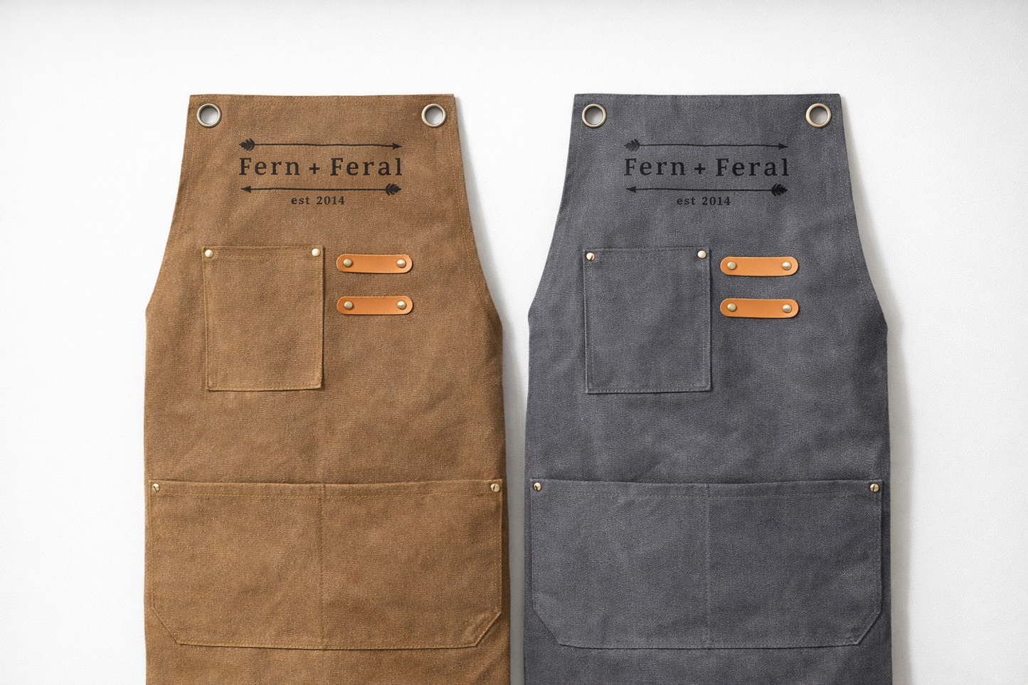 The “I Actually Cook” Waterproof Canvas Apron