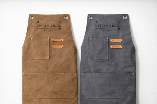 The “I Actually Cook” Waterproof Canvas Apron