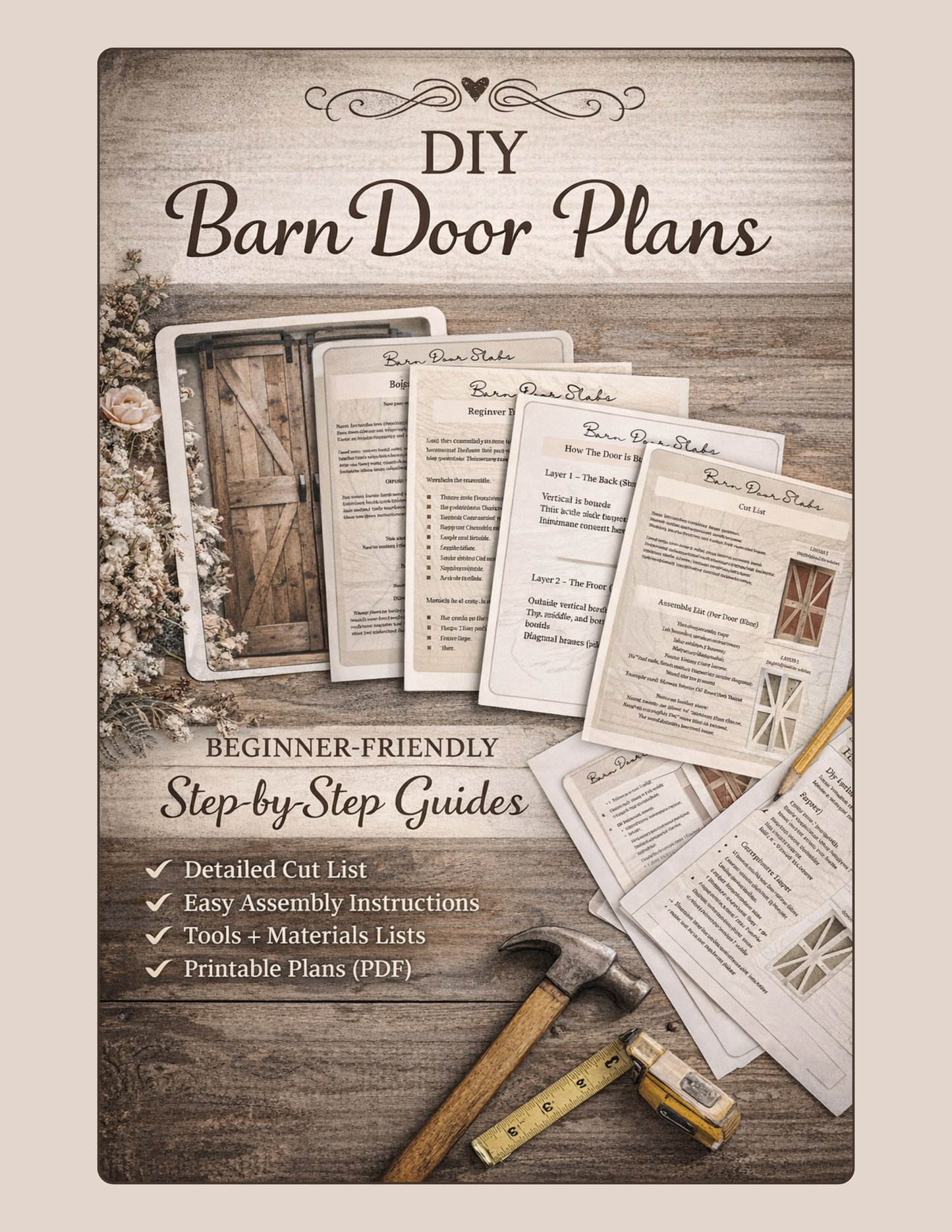 DIY Barn Door Plans