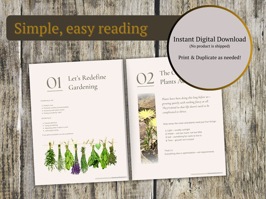 Garden Rhythm Level 1 Ebook: Beginners Guide to Simply Gardening