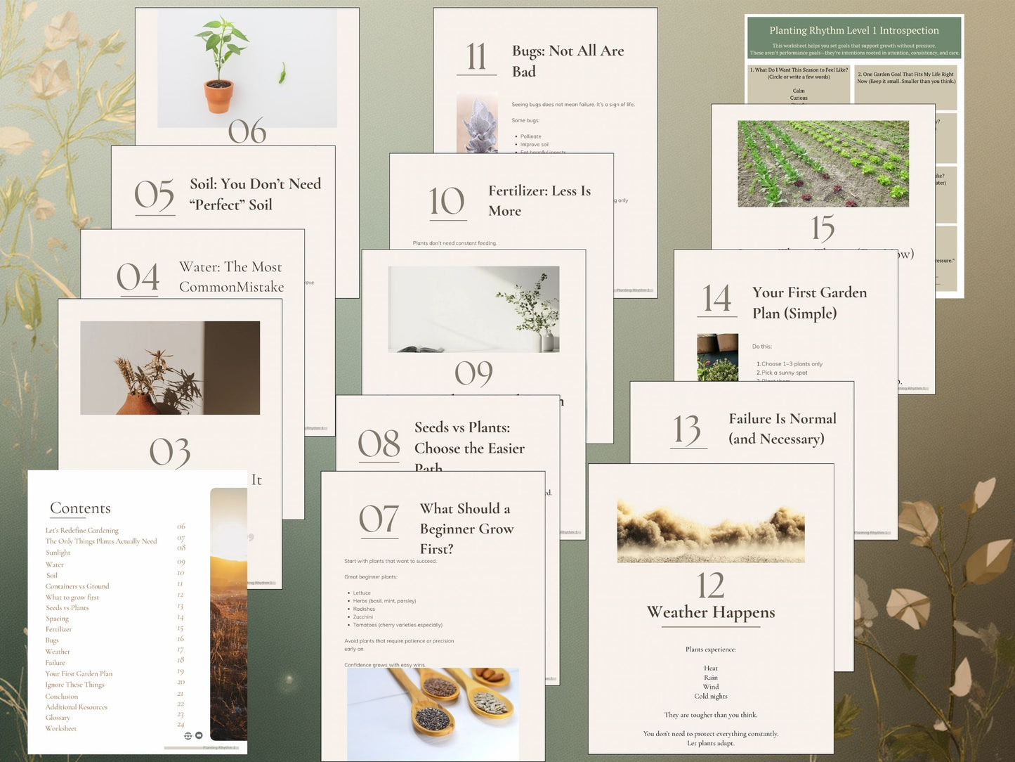 Garden Rhythm Level 1 Ebook: Beginners Guide to Simply Gardening